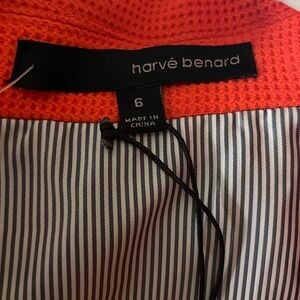 Harve benard Orange fitted jacket